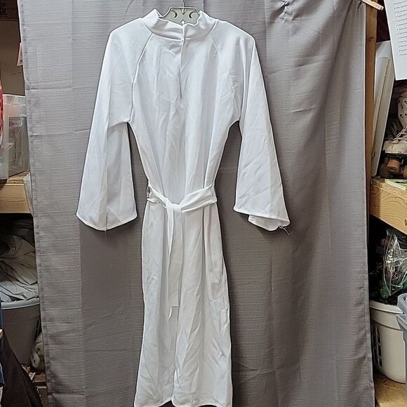 Star Wars Princess Leia 3pc Halloween Costume Wig Dress Belt Women's Medium 8-10 - Picture 6 of 11